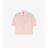 Camicia corta in cotone a scacchi EKD