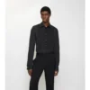 Camicia da smoking in cotone slim fit