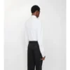 Camicia da smoking in cotone slim fit