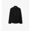 Camicia da smoking slim fit in cotone e seta