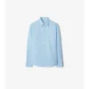 Camicia formale slim fit in popeline di cotone
