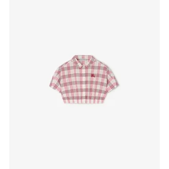 Camicia in cotone a quadri