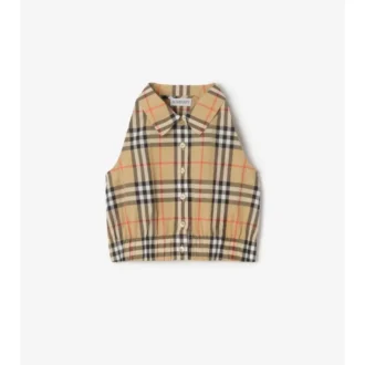 Camicia in cotone a quadri