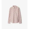 Camicia in cotone a quadri