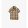 Camicia in cotone a quadri