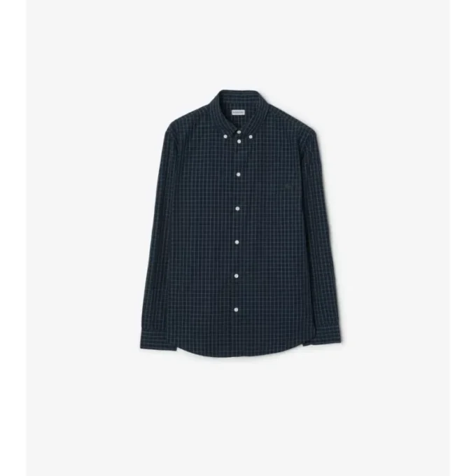 Camicia in cotone a quadri