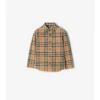 Camicia in cotone a quadri