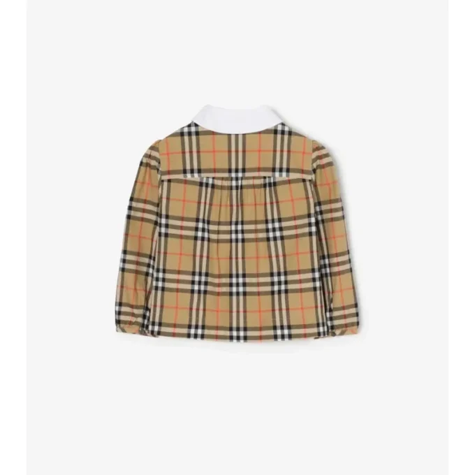 Camicia in cotone a quadri