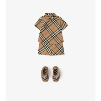 Camicia in cotone a quadri
