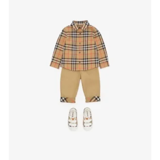 Camicia in cotone a quadri