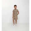 Camicia in cotone a quadri