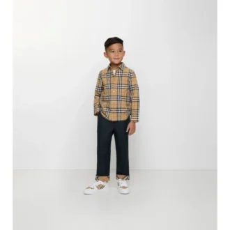 Camicia in cotone a quadri