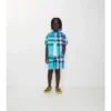 Camicia in cotone a quadri
