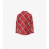 Camicia in cotone a quadri