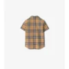 Camicia in cotone a quadri