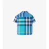 Camicia in cotone a quadri