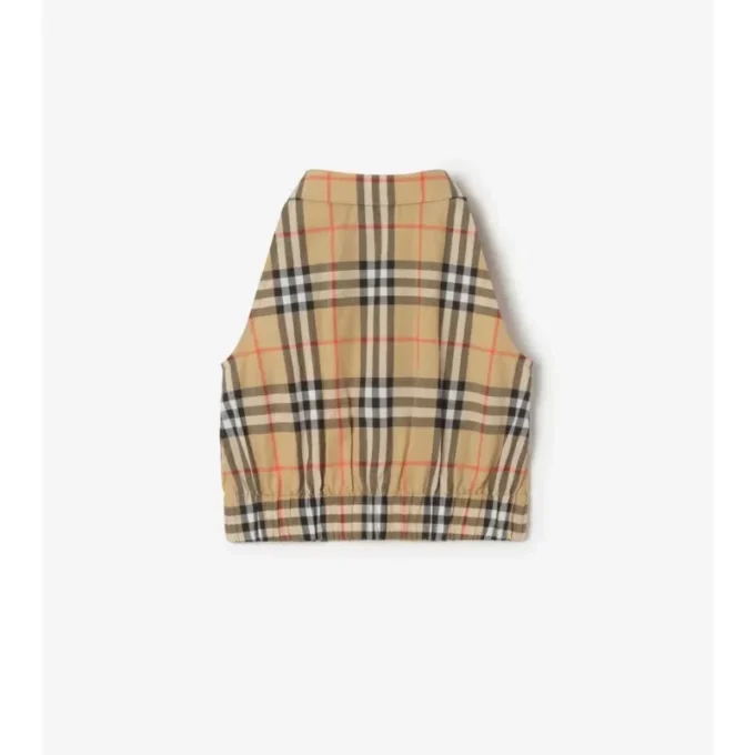 Camicia in cotone a quadri