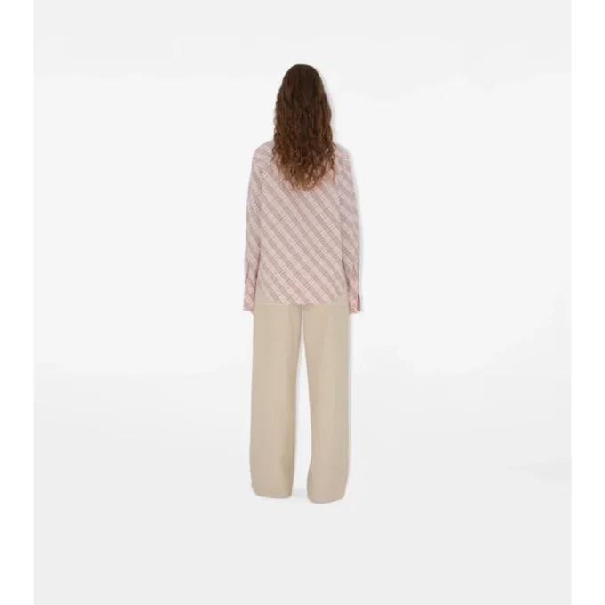 Camicia in cotone a quadri