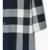 Camicia in cotone a quadri con vestibilità slim