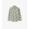 Camicia in cotone a quadri dalla vestibilità comoda
