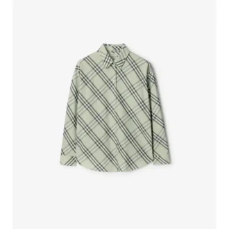 Camicia in cotone a quadri dalla vestibilità comoda