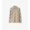 Camicia in cotone a quadri dalla vestibilità comoda