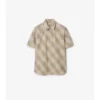 Camicia in cotone a quadri dalla vestibilità comoda