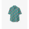 Camicia in cotone a quadri dalla vestibilità comoda