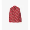 Camicia in cotone a quadri dalla vestibilità comoda