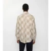 Camicia in cotone a quadri dalla vestibilità comoda