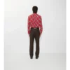 Camicia in cotone a quadri dalla vestibilità comoda