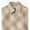 Camicia in cotone a quadri dalla vestibilità comoda