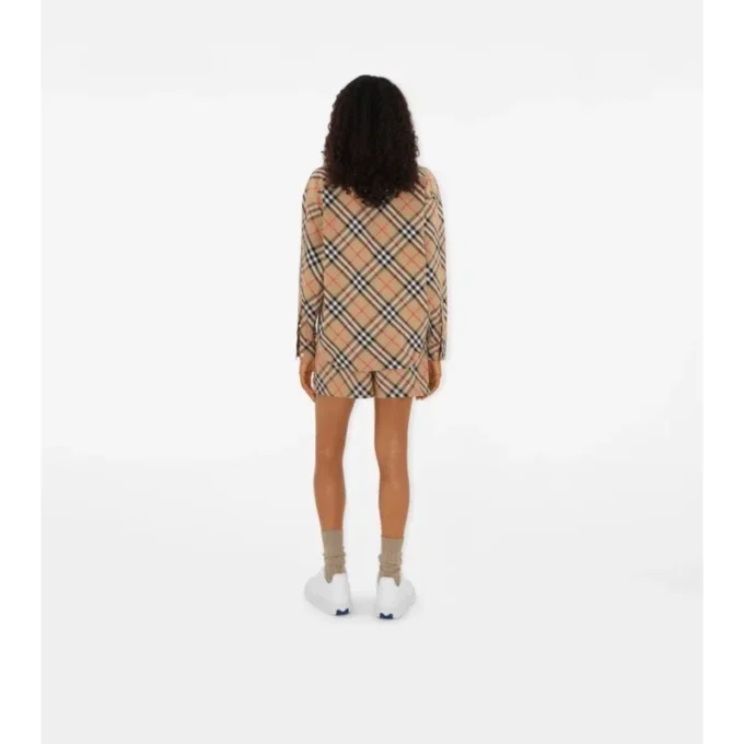 Camicia in cotone a quadri dalla vestibilità comoda