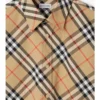 Camicia in cotone a quadri dalla vestibilità regolare