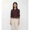 Camicia in cotone a quadri dalla vestibilità slim