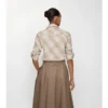 Camicia in cotone a quadri dalla vestibilità slim