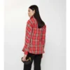 Camicia in cotone a quadri dalla vestibilità slim