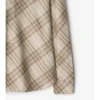 Camicia in cotone a quadri dalla vestibilità slim