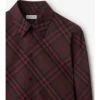 Camicia in cotone a quadri dalla vestibilità slim