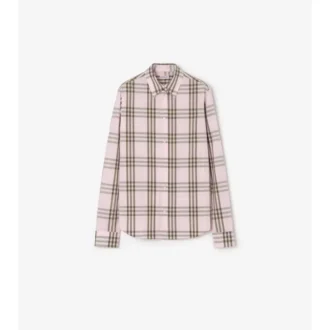 Camicia in cotone a quadri, vestibilità regolare