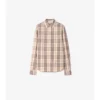 Camicia in cotone a quadri, vestibilità regolare