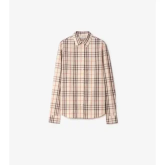 Camicia in cotone a quadri, vestibilità regolare