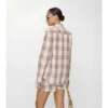 Camicia in cotone a quadri, vestibilità regolare