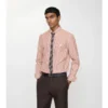 Camicia in cotone a righe dal taglio slim