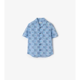 Camicia in cotone a scacchi EKD