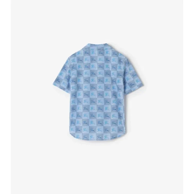 Camicia in cotone a scacchi EKD
