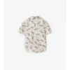 Camicia in cotone con motivo a ombrelli