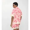Camicia in cotone dal taglio morbido con cavallucci marini