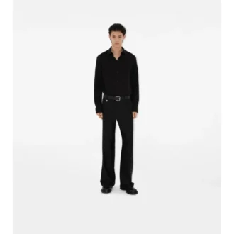 Camicia in cotone dalla vestibilità slim