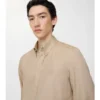 Camicia in cotone dalla vestibilità slim